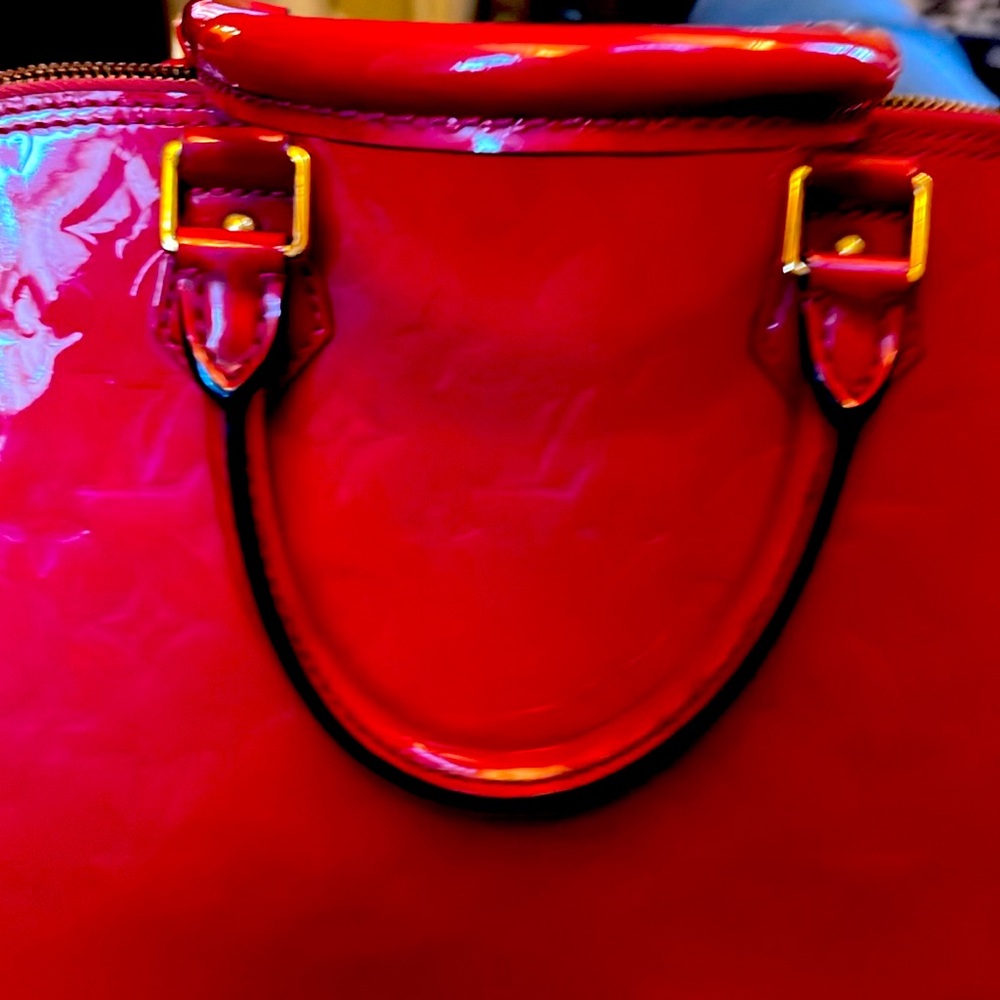 Louis Vuitton Pink Rose Alma GM Purse